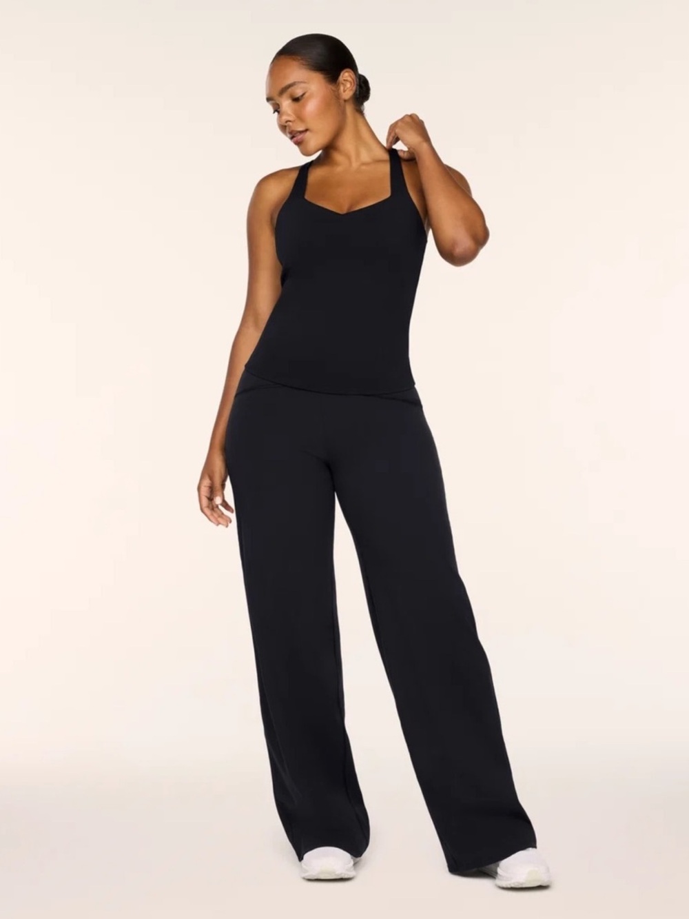 NWT booty boost wide leg pants